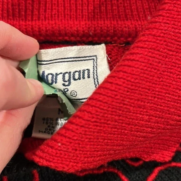 Donna Morgan - acrylic, vintage‎ sweater, m - Picture 5 of 8